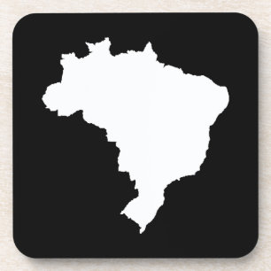 Porta-copo Brasil Festivo Negro em Emporio Moffa