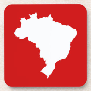 Porta-copo Brasil Festivo Vermelho Carnaval em Emporio Moffa