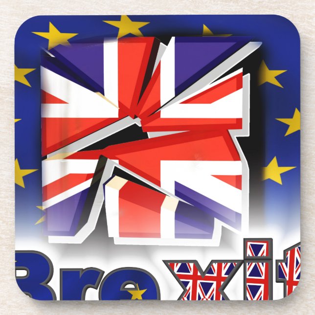 Porta-copo brexit (Frente)