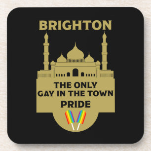 Porta-copo Brighton Orgulho gay - Brighton England LGBT -