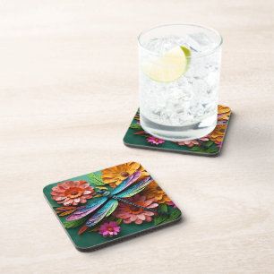 PORTA-COPO BRILHANTE REFRIGERADA COM FLORES