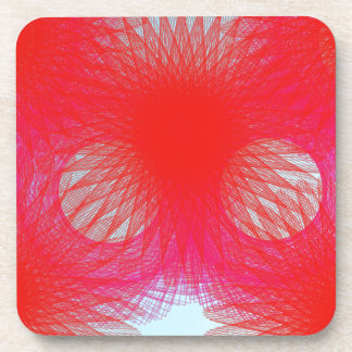 Porta-copo brincando de vermelho