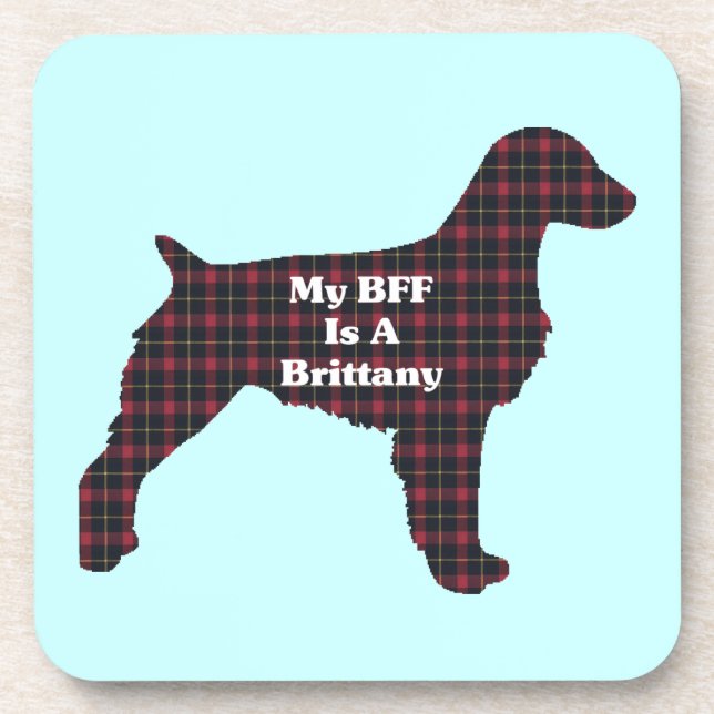 Porta-copo Brittany Spaniel BFF (Frente)