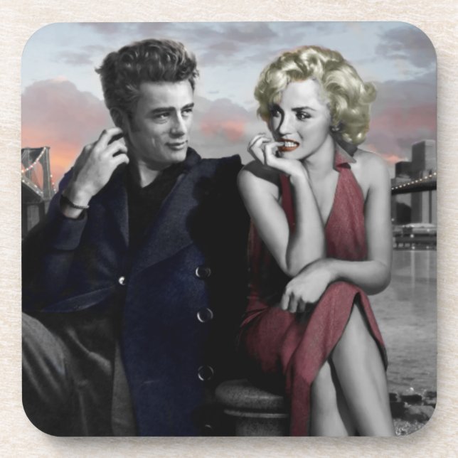 Porta-copo Brooklyn B&W (Frente)