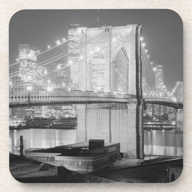 Porta-copo Brooklyn Bridge New York EUA (Frente)