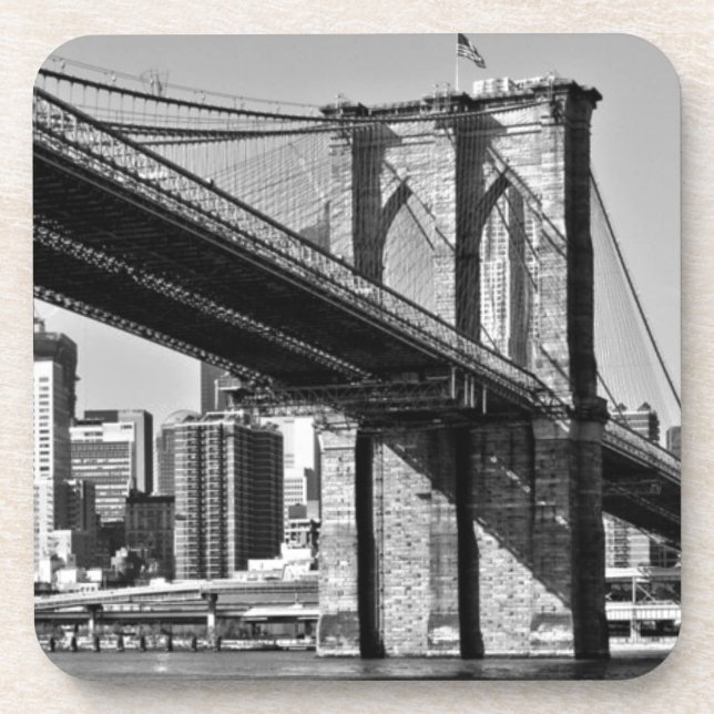 Porta-copo Brooklyn Bridge Nova Iorque (Frente)