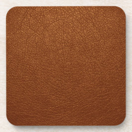 Porta-copo Brown Leather