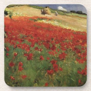 Porta-copo BRUCE, vermelho da papoila das papoilas de William