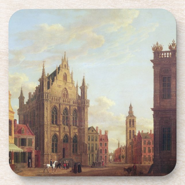 Porta-copo Bruges, 1824 (óleo no painel) (Frente)