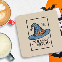 Bruxa de Halloween de Bruxas Laranja de Vintage