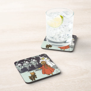 Porta-copo Bruxa Vintage do Oz Dorothy Toto Glinda Munchkins