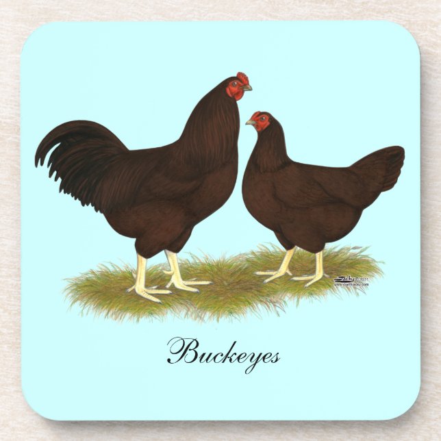 Porta-copo Buckeye Chickens (Frente)