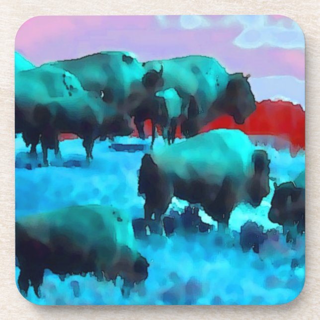 Porta-copo Buffalos (Frente)