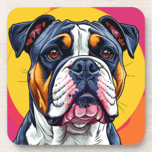 Porta-copo Bulldog australiano cachorro