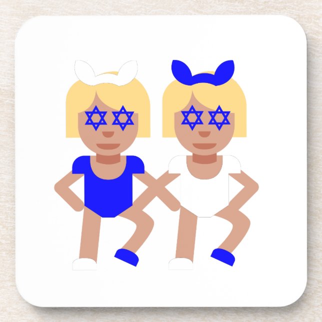 Porta-copo bunny ears hanukkah (Frente)