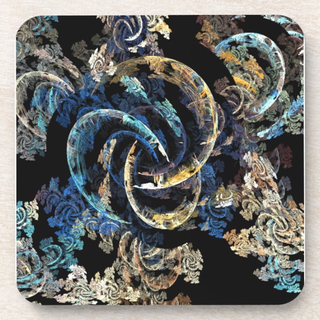 Porta-copo Buraco de Verme no Espaço (Frente)