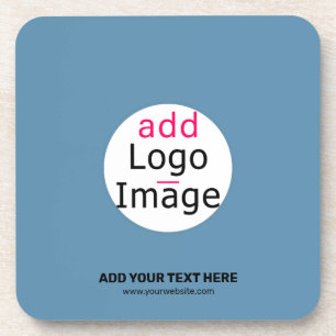 Porta-copo Business Chic Promo Personalizável Dusty Blue