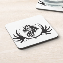 Porta-copo Cabeça de Leões Pretos