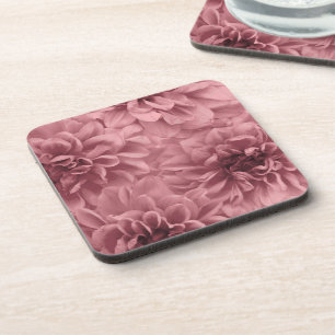 Porta-copo Cacho de Flores de Dália Roxo Claro
