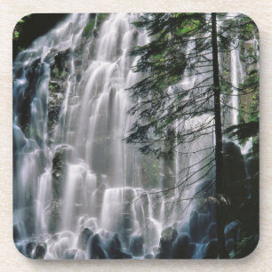 Porta-copo Cachoeira na floresta, Oregon