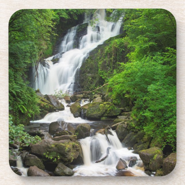 Porta-copo Cachoeira Torc paisagística, Irlanda (Frente)