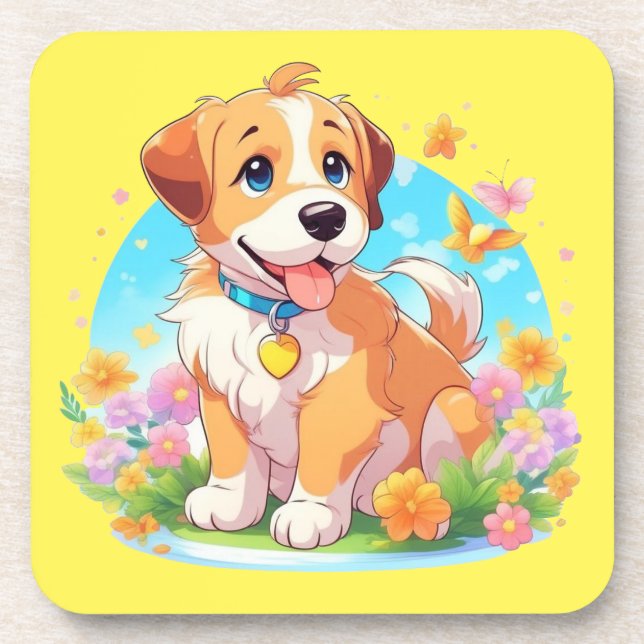 Porta-copo Cachorro Cachorro (Frente)