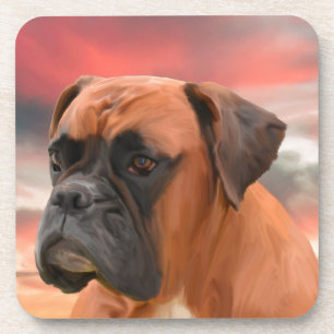 Porta-copo Cachorro Cachorro Cachorro Cor Óleo Pintura