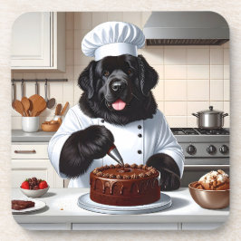 Porta-copo Cachorro Cachorro de Terra Nova - Bolo de Gelo