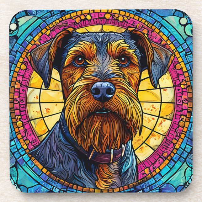 Porta-copo Cachorro de desenho animado fofo (Frente)