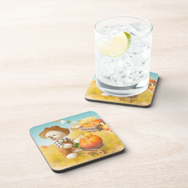 Porta-copo Cachorro-quente com abóbora (Lado Direito)