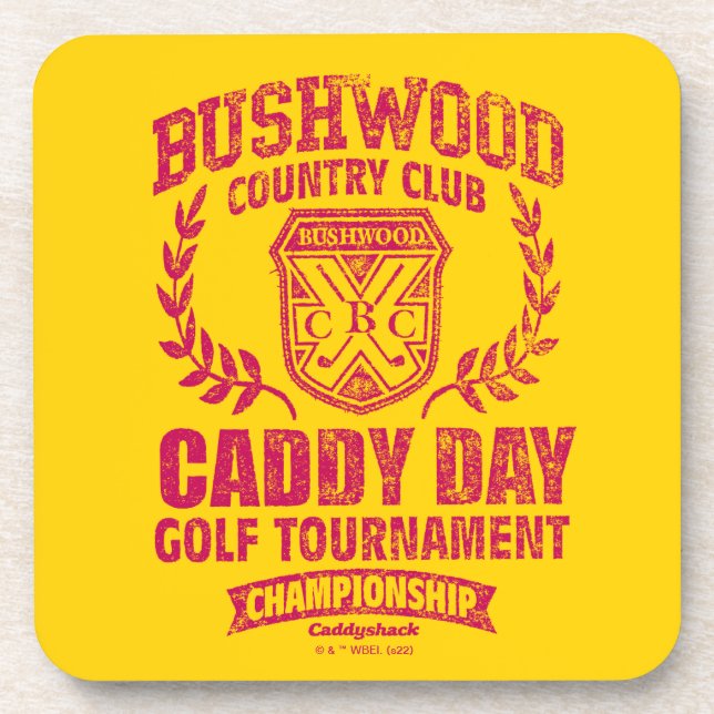 Porta-copo Caddyshack | Bushwood Country Club Caddy Day Golf (Frente)