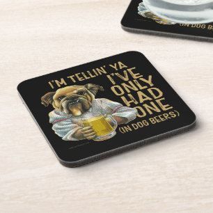 Porta-copo Cães Bebidas Coaster
