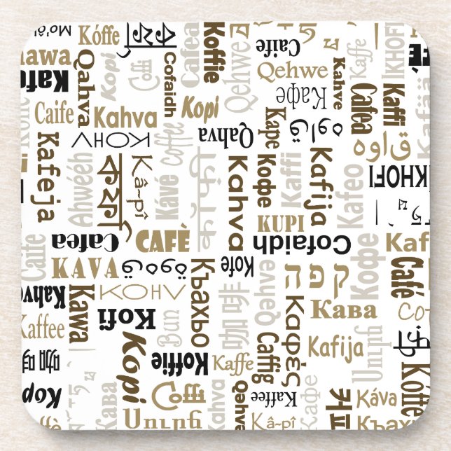 Porta-copo Café (Frente)