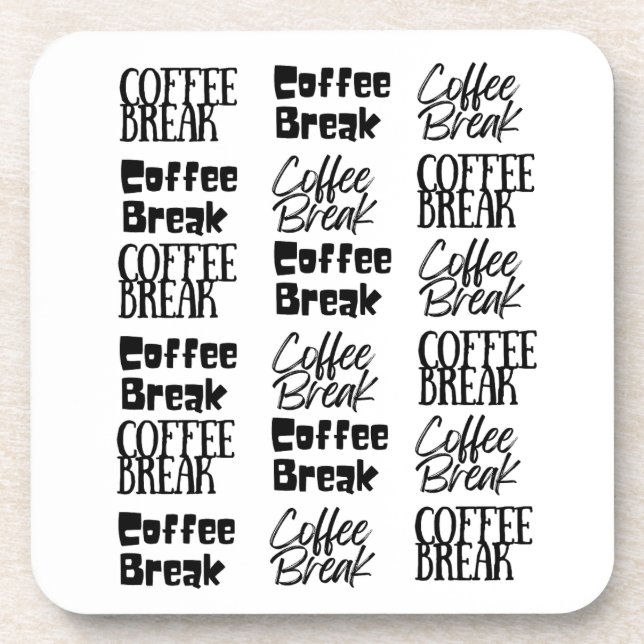 Porta-copo Café Break (Frente)