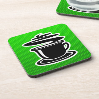 Porta-copo Café quente; Verde