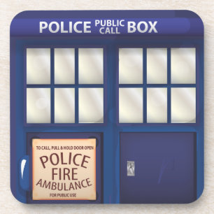 Porta-copo Caixa de Polícia Britânica