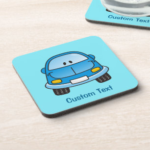 Porta-copo Caldeira de carro azul