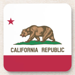 Porta-copo California Cali Republic Bear Flag, Estados Unidos