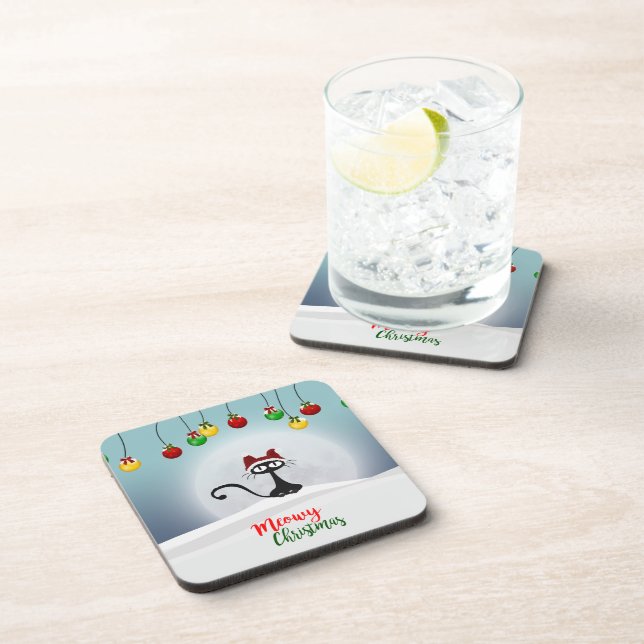 Porta-copo Calor de Natal Feliz (Lado Direito)