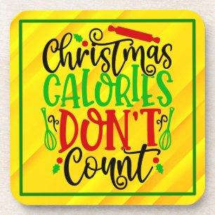 Porta-copo Calorias de Natal Não Contam 56558