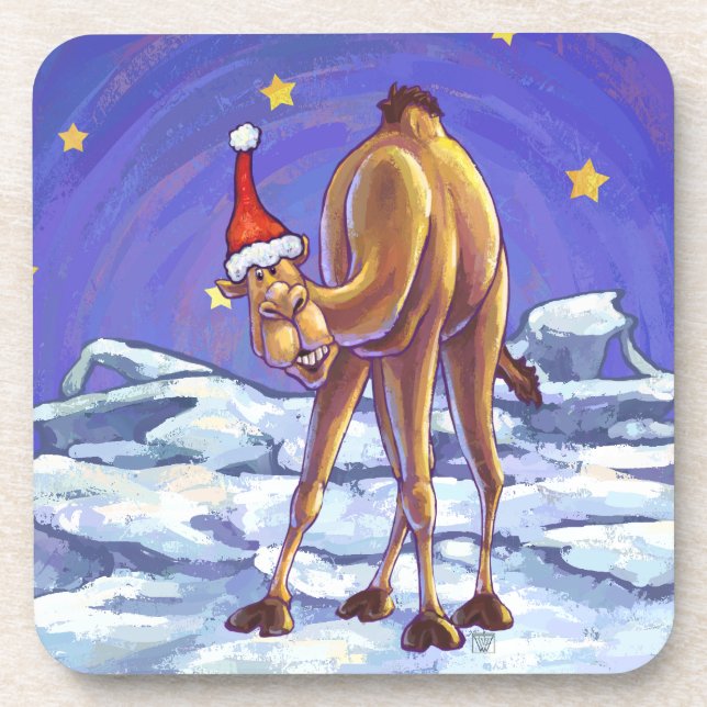 Porta-copo Camel Christmas (Frente)