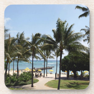 Porta-copo Caminhe até a Foto da Praia 
