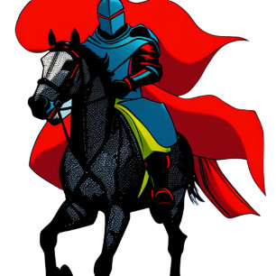 Porta-copo Camisa Vibrante do Cavaleiro Almofada de Arremesso