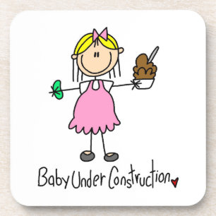 Porta-copo Camisetas e Presentes de Bebê em Construção