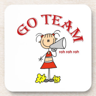 Porta-copo Camisetas e Presentes Go Team Rah Rah Rah