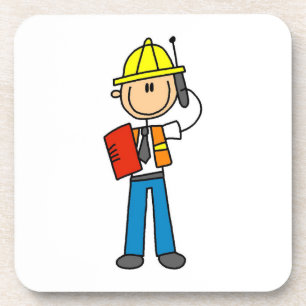 Porta-copo Camisetas e Presentes para Encarregado de Construç