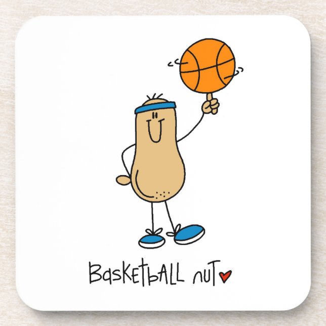 Porta-copo Camisetas e Presentes para Fã de Basquete (Frente)