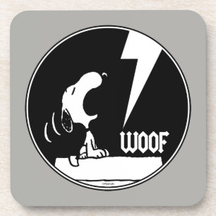 Porta-copo Camisetas Rock   Snoopy Howling
