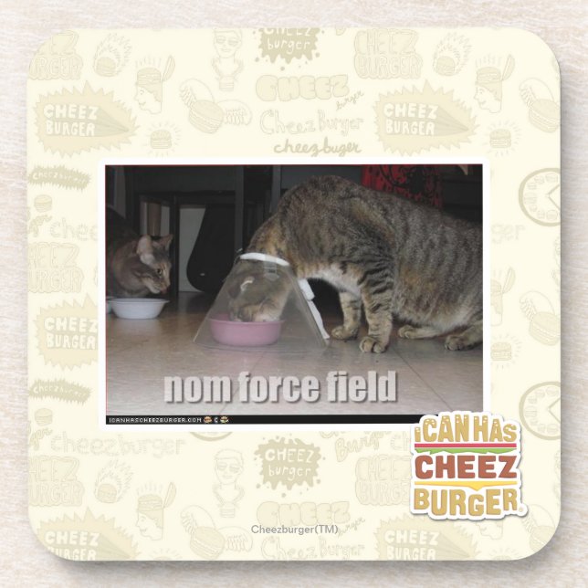 Porta-copo campo de força do nom (Frente)