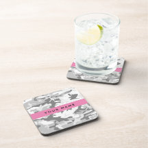 Camuflagem de Cinzas de neve de inverno Seu nome p